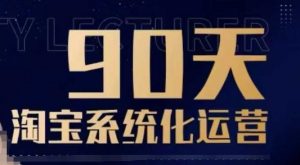 90天淘宝系统化运营,从入门到精通-网创源码