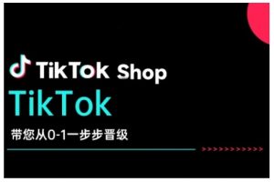 TikTok Shop带您从0-1一步步晋级,开启电商新征程,在TikTok商业领域实现突破与成长-网创源码