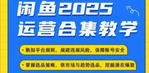 2025闲鱼电商运营全集,2025最新咸鱼玩法-网创源码