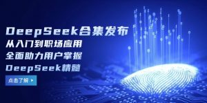 DeepSeek合集发布,从入门到职场应用,全面助力用户掌握DeepSeek精髓-网创源码