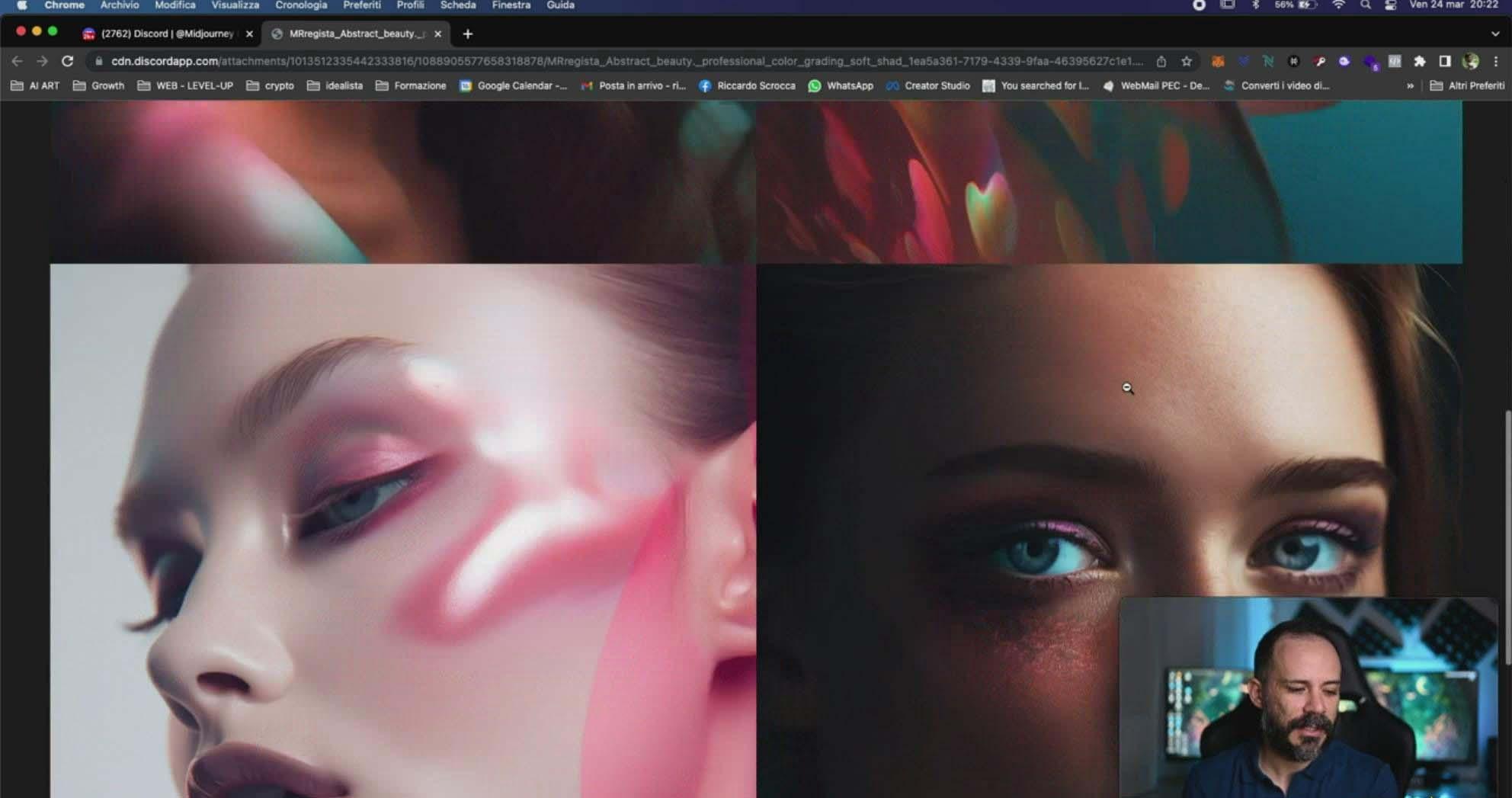 图片[5]-Midjourney AI人工智能创建和销售令人惊叹的海报教程-10节课-中英字幕-网创源码