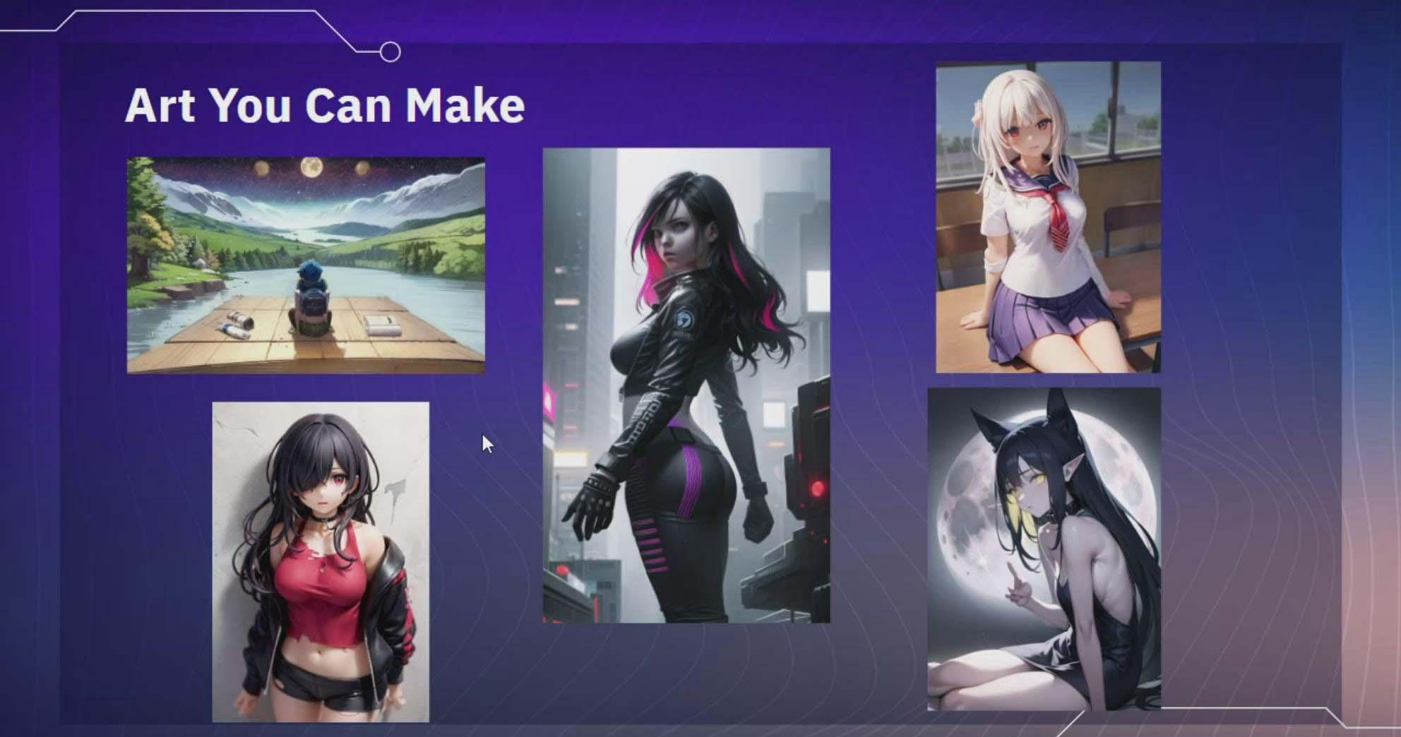 图片[2]-利用Stable Diffusion AI人工智能生成动漫艺术分步教程-14节课-中英字幕-网创源码