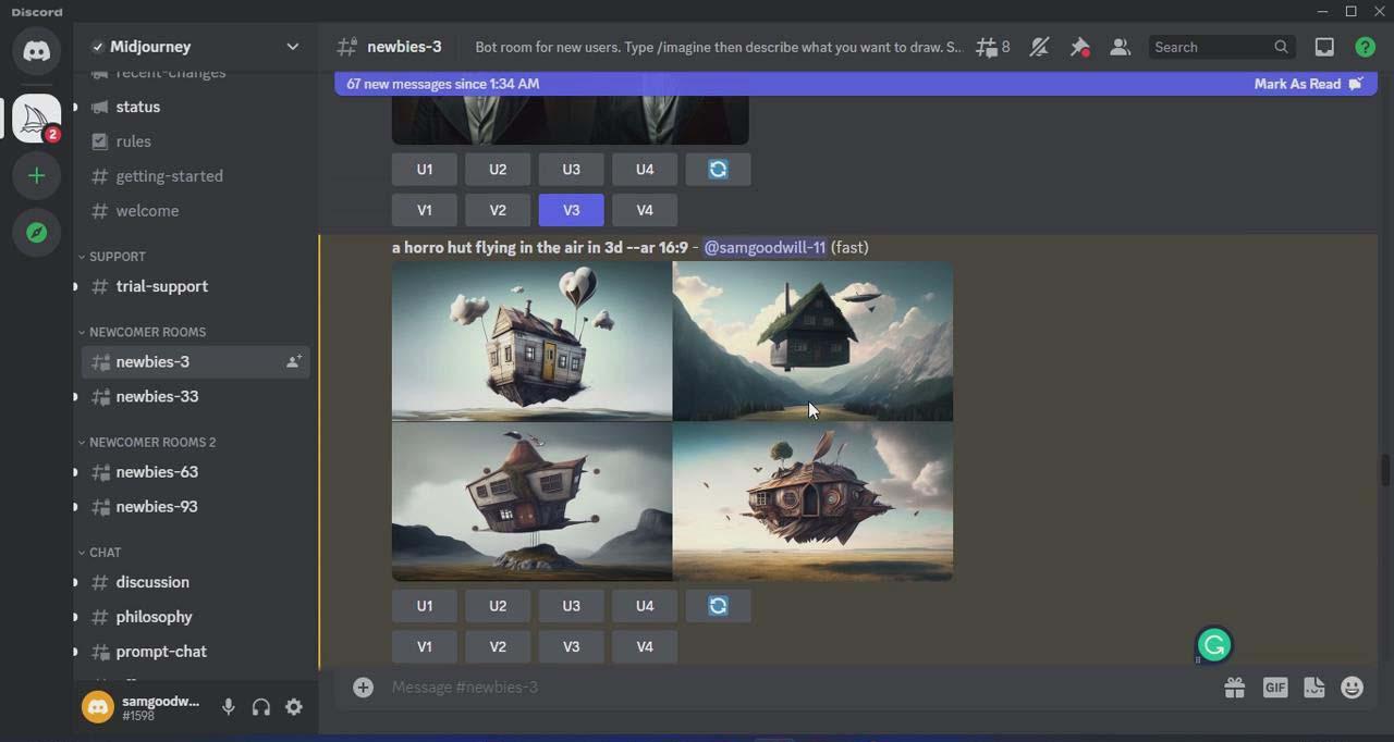 图片[3]-Midjourney AI：从零基础到高级版的大师班教程-34节课-中英字幕-网创源码