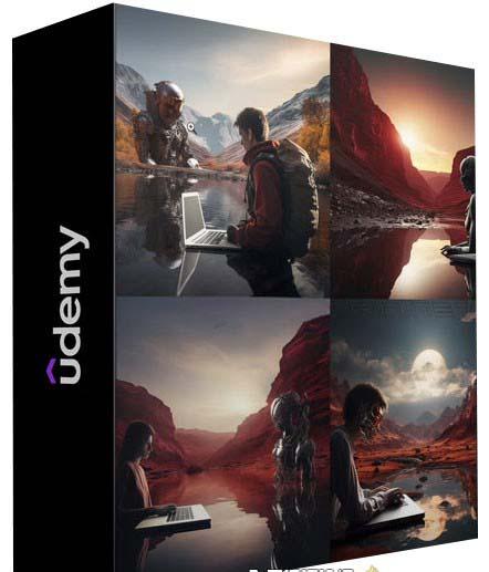 ChatGPT4 和 MidJourney AI 绘画聊天革命性指南教程-33节视频课-中英字幕-网创源码