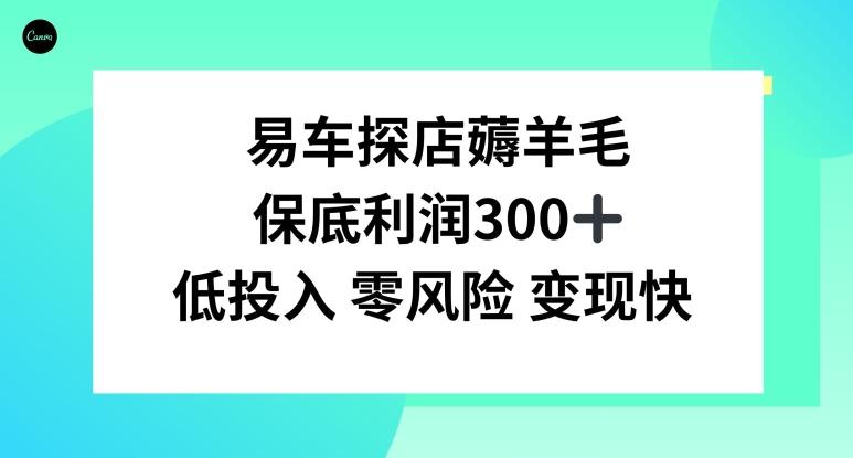 易车APP首页十亿补贴活动，选择到店补贴，保底利润300+-网创源码