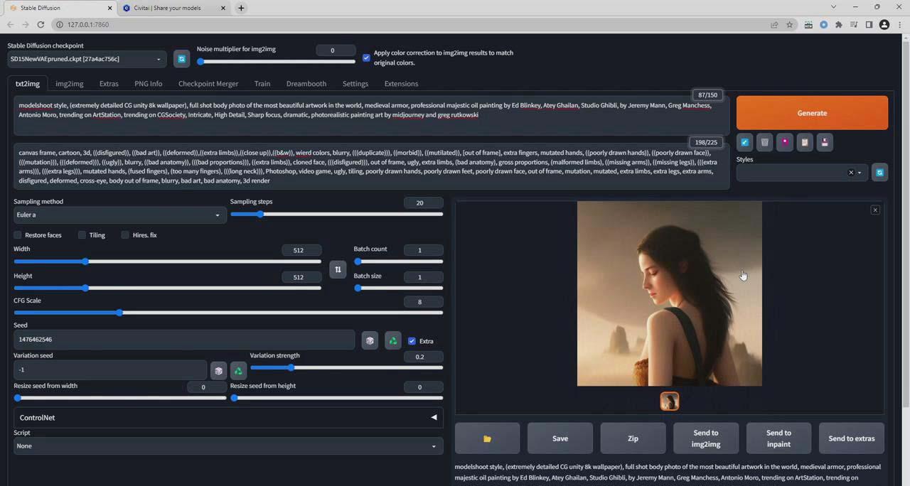 图片[2]-Stable Diffusion 大师班: 利用AI创建艺术图像及视频-31视频课-中英字幕-网创源码