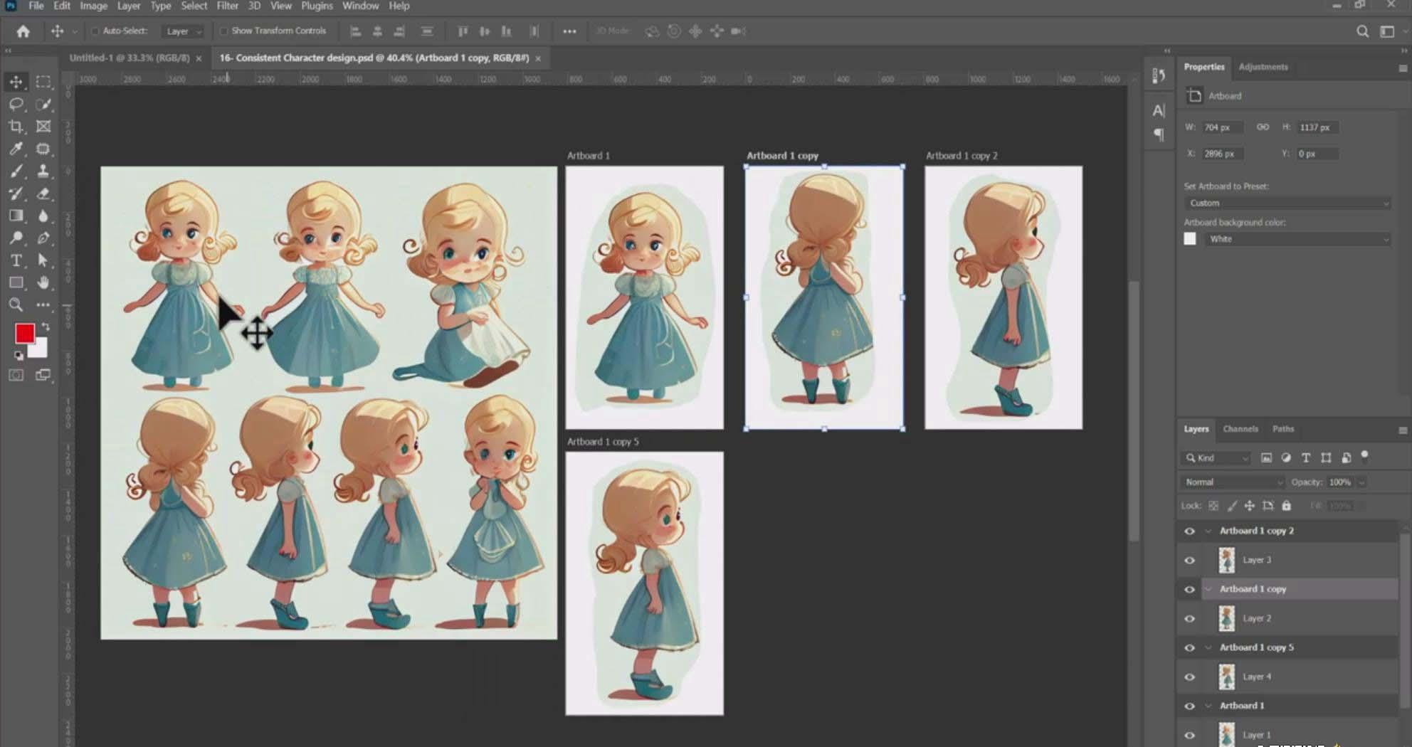 图片[7]-掌握 MidJourney V5 AI + ChatGPT创建一致的角色设计图像-22节课-中英字幕-网创源码