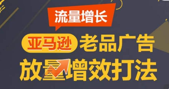 亚马逊流量增长-老品广告放量增效打法，循序渐进，打造更多TOP listing​-网创源码