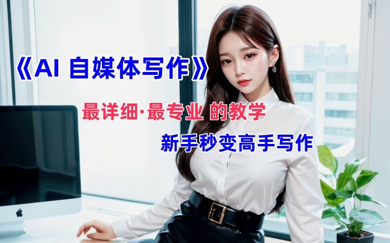 AI自媒体文章创作全网最详细教程，新手秒变写作高手，多方位发展-网创源码