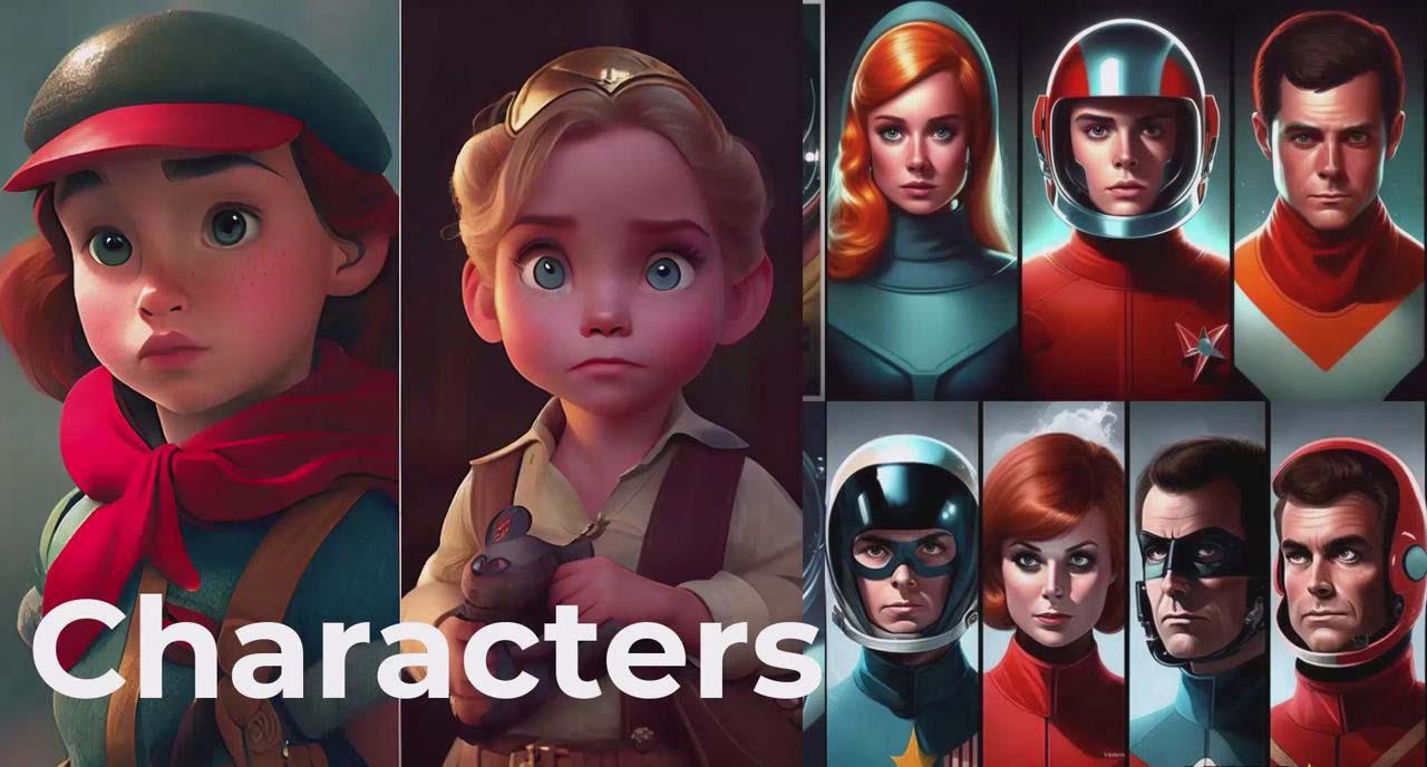 图片[3]-掌握 MidJourney V5 AI + ChatGPT创建一致的角色设计图像-22节课-中英字幕-网创源码