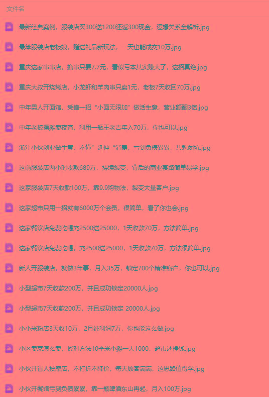 图片[4]-(9607期)真实有效391套商业模式，年入几十到几百万案例解析(电子书+视频+图文)-网创源码