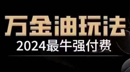 2024最牛强付费，万金油强付费玩法，干货满满，全程实操起飞-网创源码