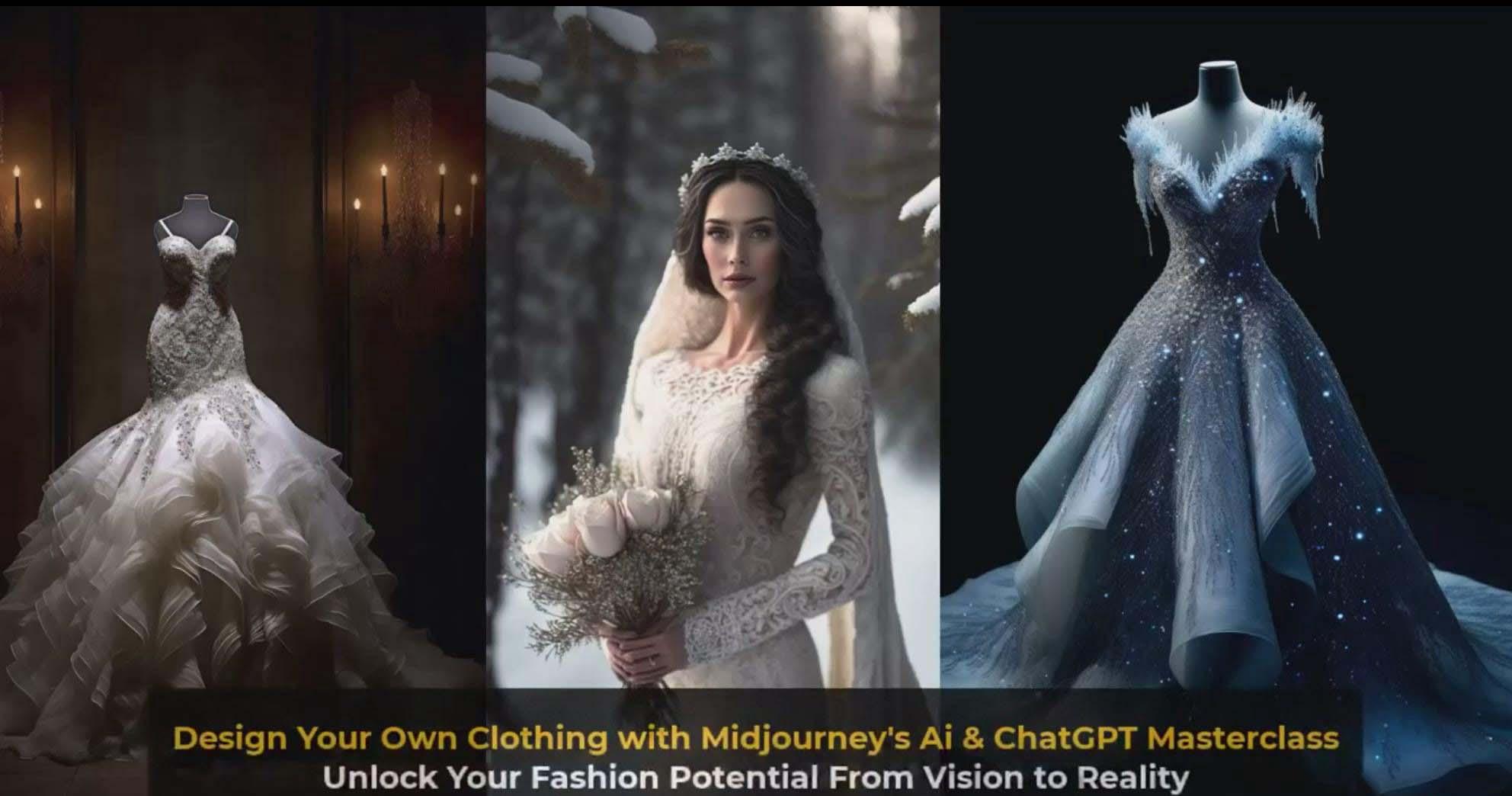 图片[7]-利用 Midjourneys Ai 人工智能设计自己的服装AI大师班-10节课-中英字幕-网创源码