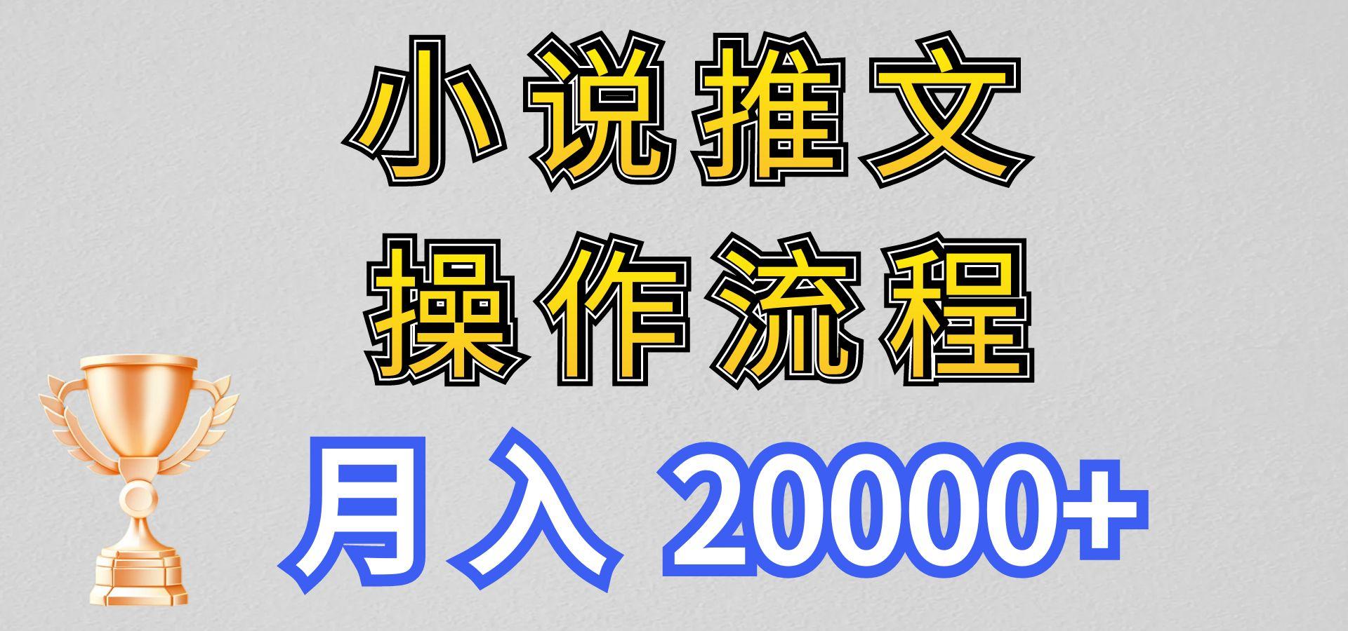 小说推文项目新玩法操作全流程,月入20000+,门槛低非常适合新手-网创源码