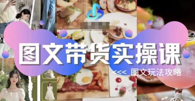 图文带货实操课,图文玩法攻略玩法-网创源码