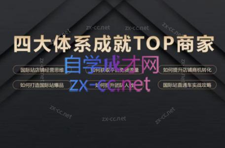 华曜·阿里巴巴国际站认知及直通车实操课程-网创源码