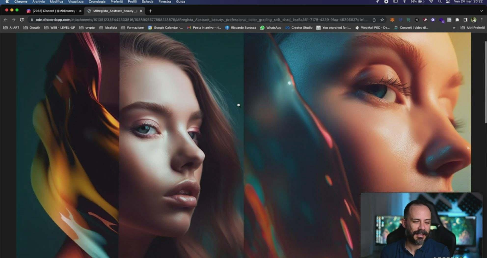 图片[6]-Midjourney AI人工智能创建和销售令人惊叹的海报教程-10节课-中英字幕-网创源码