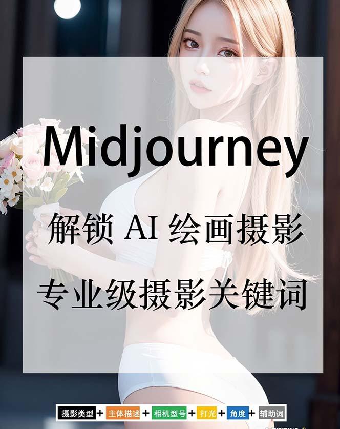 Midjourney关键词-解锁AI绘画专业级人工智能摄影关键词表-网创源码