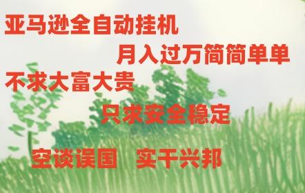 亚马逊全自动浏览挂机-网创源码