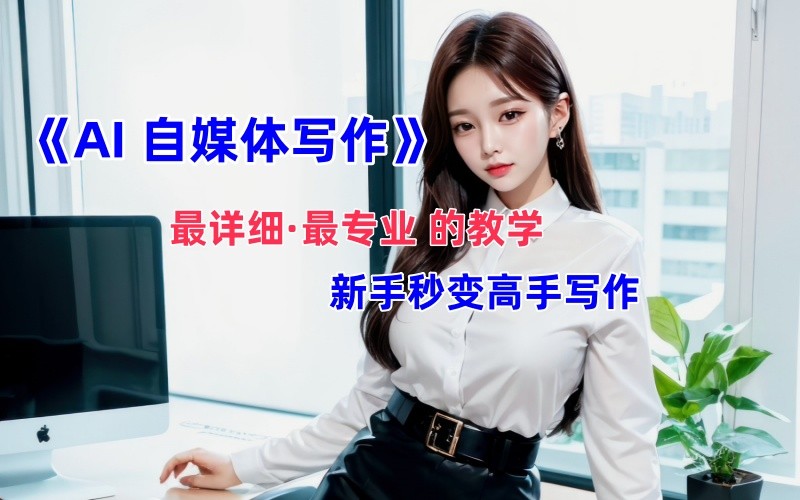全网最全最细最专业的“AI自媒体写作”教学，新手小白秒变写作高手！-网创源码