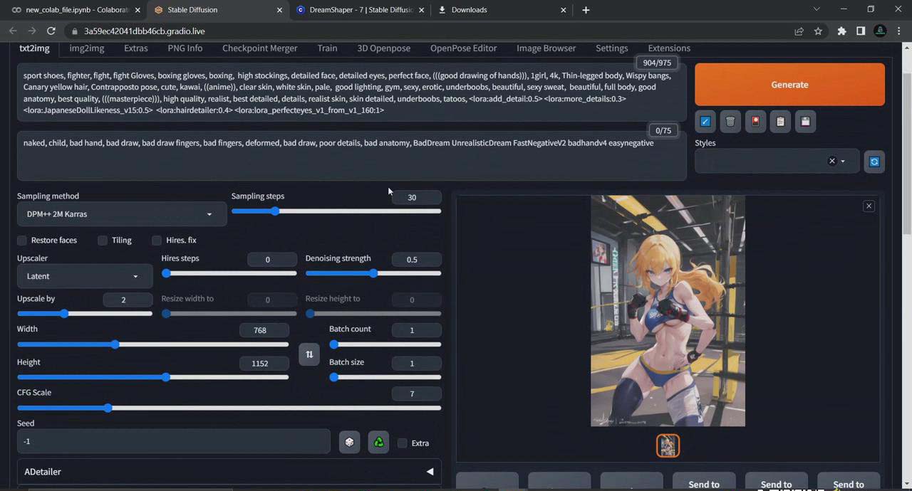 图片[4]-利用Stable Diffusion创建动漫艺术图像使用AI绘画赚钱-中英字幕-网创源码