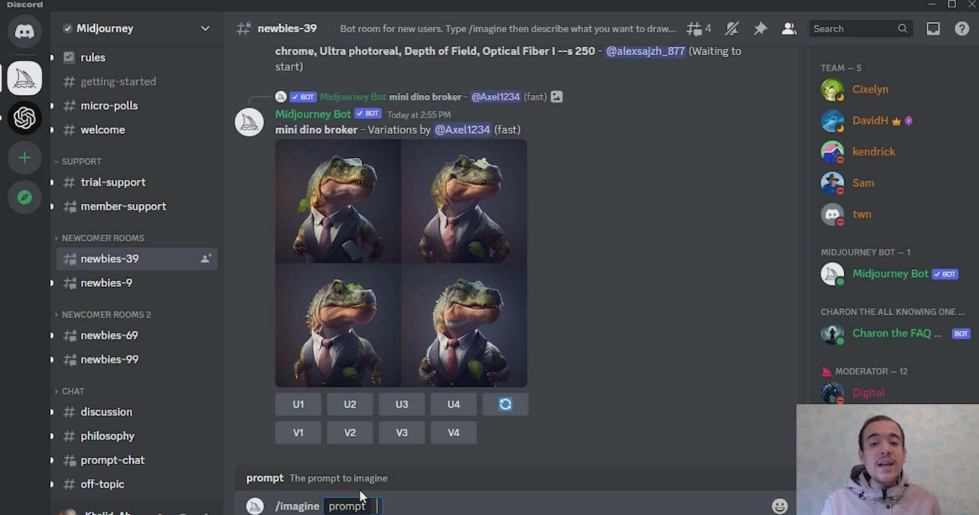 图片[1]-Midjourney 精通教程-使用Midjourney AI创建美丽艺术图像-36节课-中英字幕-网创源码
