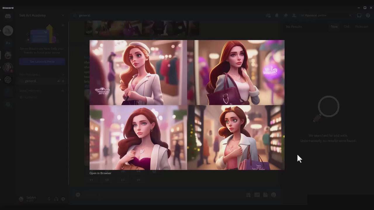 图片[5]-掌握 MidJourney V5 AI + ChatGPT创建一致的角色设计图像-22节课-中英字幕-网创源码